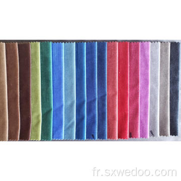 Tissu en velours hollandais mince teint pour un peuplier canapé